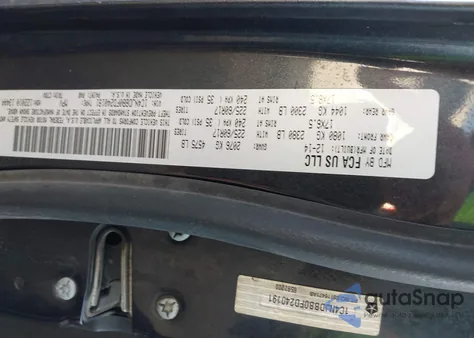 2015 Jeep Compass Sport z USA, uszkodzony, nr VIN 1C4NJDBB0FD240191